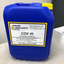 Prime CDX 40 Monograde Engine Oil (20LITRE) Prime CDX 40 Monograde Engine Oil (20LITRE)